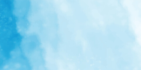 White and Blue Frozen Ice Surface Abstract Background with Watercolor Paint Splash, Fringe Bleed Wash, and Bloom Texture – Ideal for Winter Designs and Cool Branding 