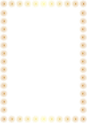 Sun and moon mystic frame. Vector celestial prediction eye template for your text