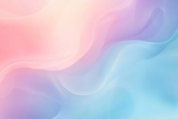 Obraz premium Fluid Gradient Abstract Pastel Digital Background, HD Soft Minimal Texture for Creative Content Social Story Cover