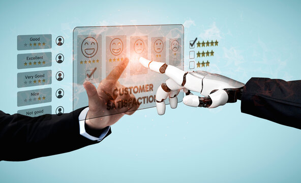 AI analyzes customer reviews with sentiment tools and virtual assistants to improve satisfaction, refine services, and enhance brand reputation. Vouch