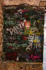 Graffiti wall 