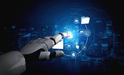 AI supports digital document management with secure file access, user control, and efficient workflow, helping administrators and teams organize and protect digital content Vouch