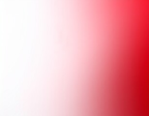 Smooth Red and White Gradient Background