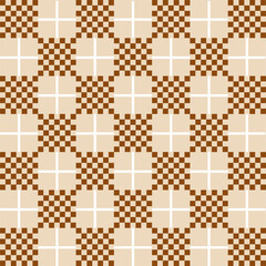 Seamless abstract geometric pattern. Vector Illustration.