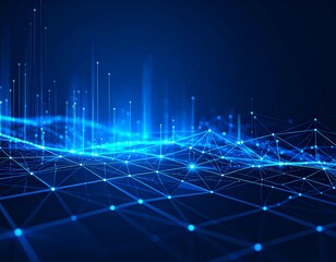 Abstract digital network graphic (5)