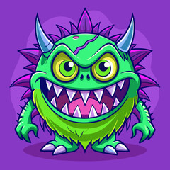 Fototapeta premium Trippy Cartoon Vector Designs