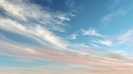 Obraz premium create photorealistic ultraminimalistic image of serene sky perfect for modern website background