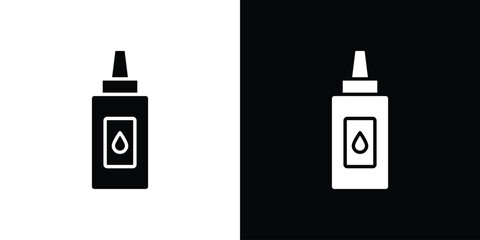 Glue icon, Vector graphics in filled style