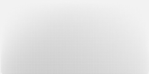 Abstract Halftone Gradient Texture with Dot Pattern Effect in Black and White