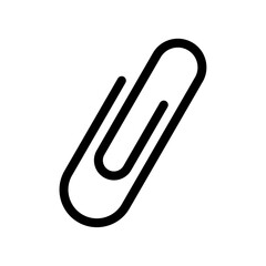 Obraz premium Paper clip icon