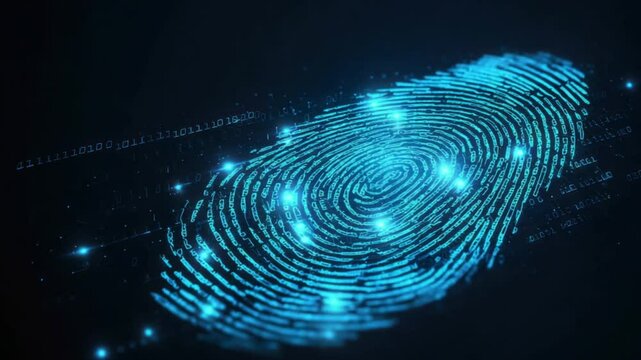 Digital Fingerprint with Binary Code