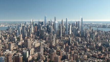 Fototapeta premium New York city skyline