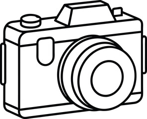 A diferent camera vector illustration