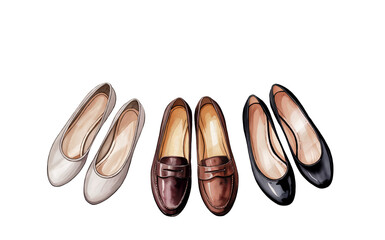 Variety of Casual and Dressy Women's Flats
