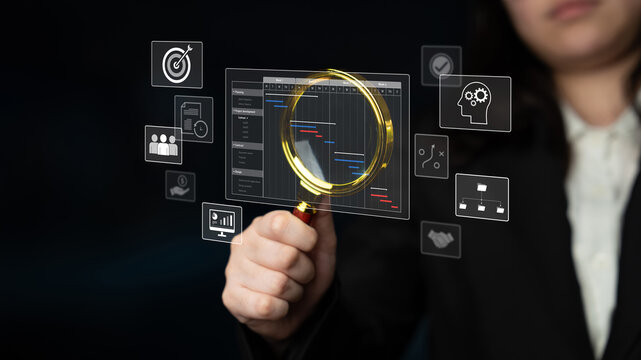 Project management dashboard showing timeline, tasks, milestones, and workflows for planning, tracking, and executing successful business or team projects Latch