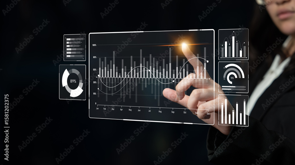 Poster big data and analytics support real-time insights, predictive modeling, and data-driven decisions fo