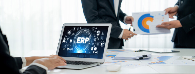 ERP enterprise resource planning software for brisk business to plan the marketing strategy