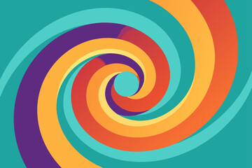 abstract spiral background