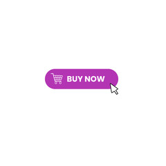 Buy Now Button - Vector Graphic with Shopping Cart Icon