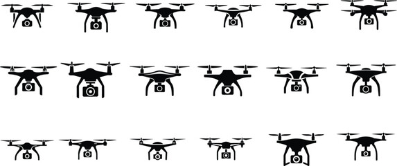 Drone vector icon