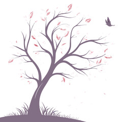 Obraz premium tree with hearts