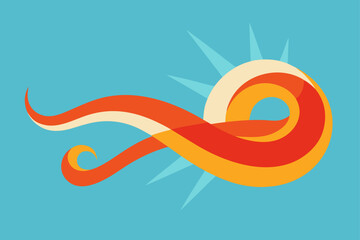 Obraz premium vector illustration of an abstract background