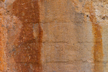 abstract background with rusty concrete texture in grunge style. rough rusty stone texture
