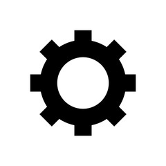 Gear Icon. Settings Icon. Gears Symbol.