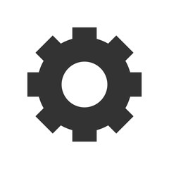 Settings gear icon. Gear Icon.