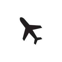 Plane icon. Airplane icon vector. Travel flat illustration. Travel symbol.