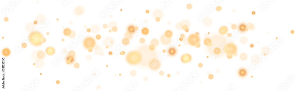 Canvas Prints glowing light effect with many glitter particles isolated on transparent background. starry cloud wi