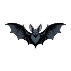 black bat illustration