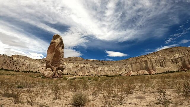 Utah 0634 Kodachrome Basin monolithic stone spires sandstone spires and columns called sand pipes or clastic dikes