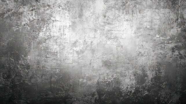 Abstract background in light gray silver with a brushed metal effect and a rugged, grungy grain texture.
