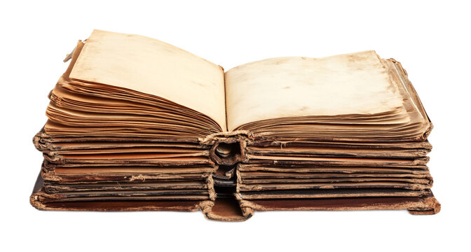 Scrapbook for Crafting and DIY Projects - Isolated on White Background