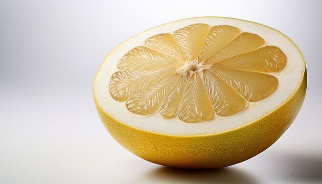 frucht pomelo auf weissem hintergrund erfrischende aromen
