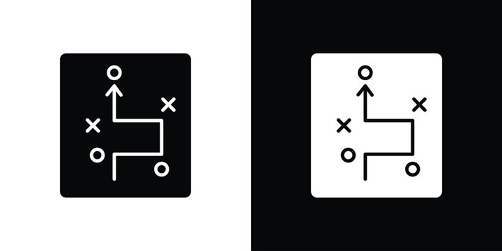 Tactical icon symbol. Simple, flat design for and apps