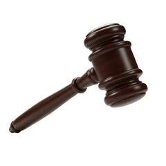 Court Gavel isolated PNG 