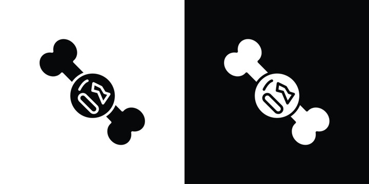 Multiple myeloma icon symbol. Simple, flat design for and apps