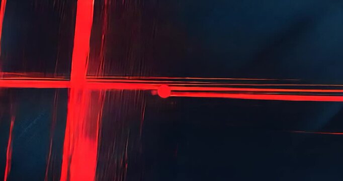 red line background