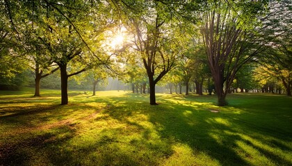 Fototapeta premium under the shade of trees 12