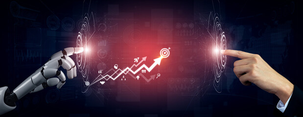 AI drives business growth by analyzing trends, forecasting outcomes, identifying goals, and guiding...