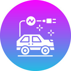 Electric Car Icon