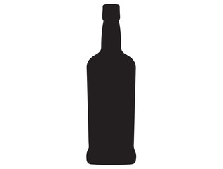 GLASS BOTTLE SILHOUETTE