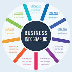 Infographic design 9 Steps for Data Visualization