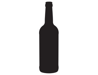 GLASS BOTTLE SILHOUETTE