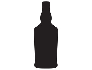 GLASS BOTTLE SILHOUETTE
