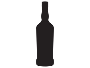 GLASS BOTTLE SILHOUETTE