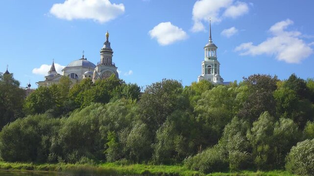Novotorzhsky Borisoglebsky Monastery is a monastery of the Tver diocese of the Russian Orthodox Church, located in the city of Torzhok, Tver Region.