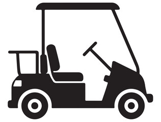 GOLF CART SILHOUETTE